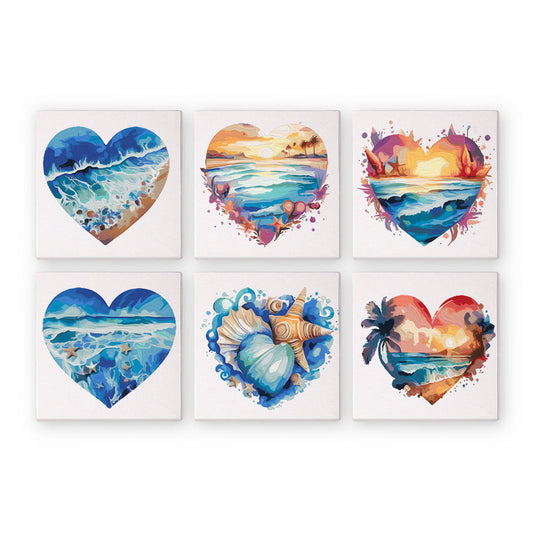 Heart of the Ocean (Set of 6)