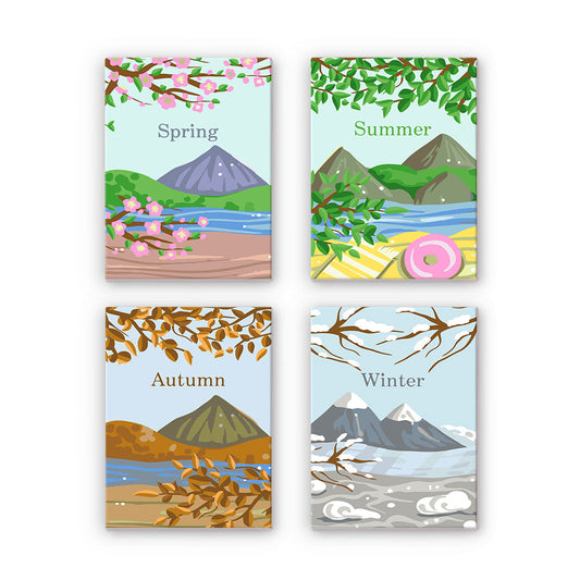 Four Seasons (Set of 4)