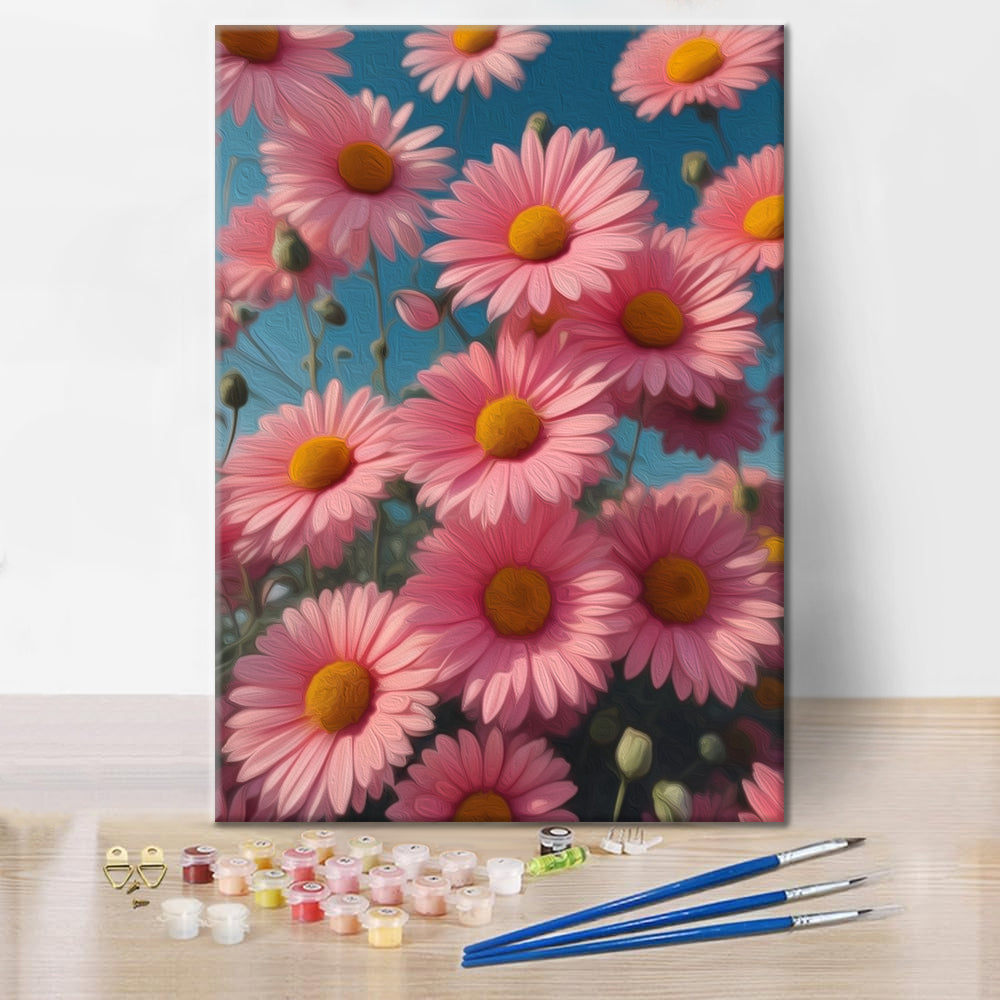 Beautiful Flowers - Paint by Numbers