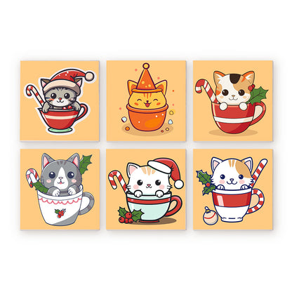 Teacup Kitten (Set of 6)