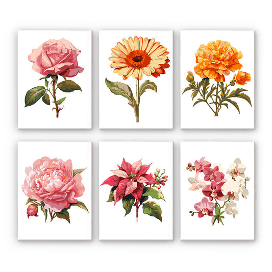 Flowers (Set of 6)