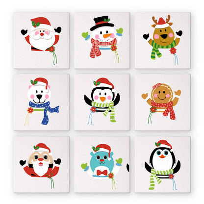 Christmas Animals (Set of 9)