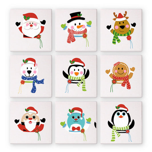 Christmas Animals (Set of 9)