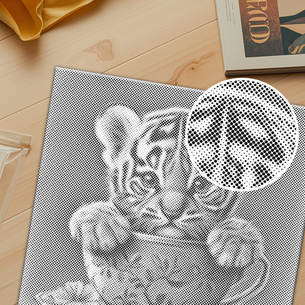Adorable Tiger Cub - Dot Painting