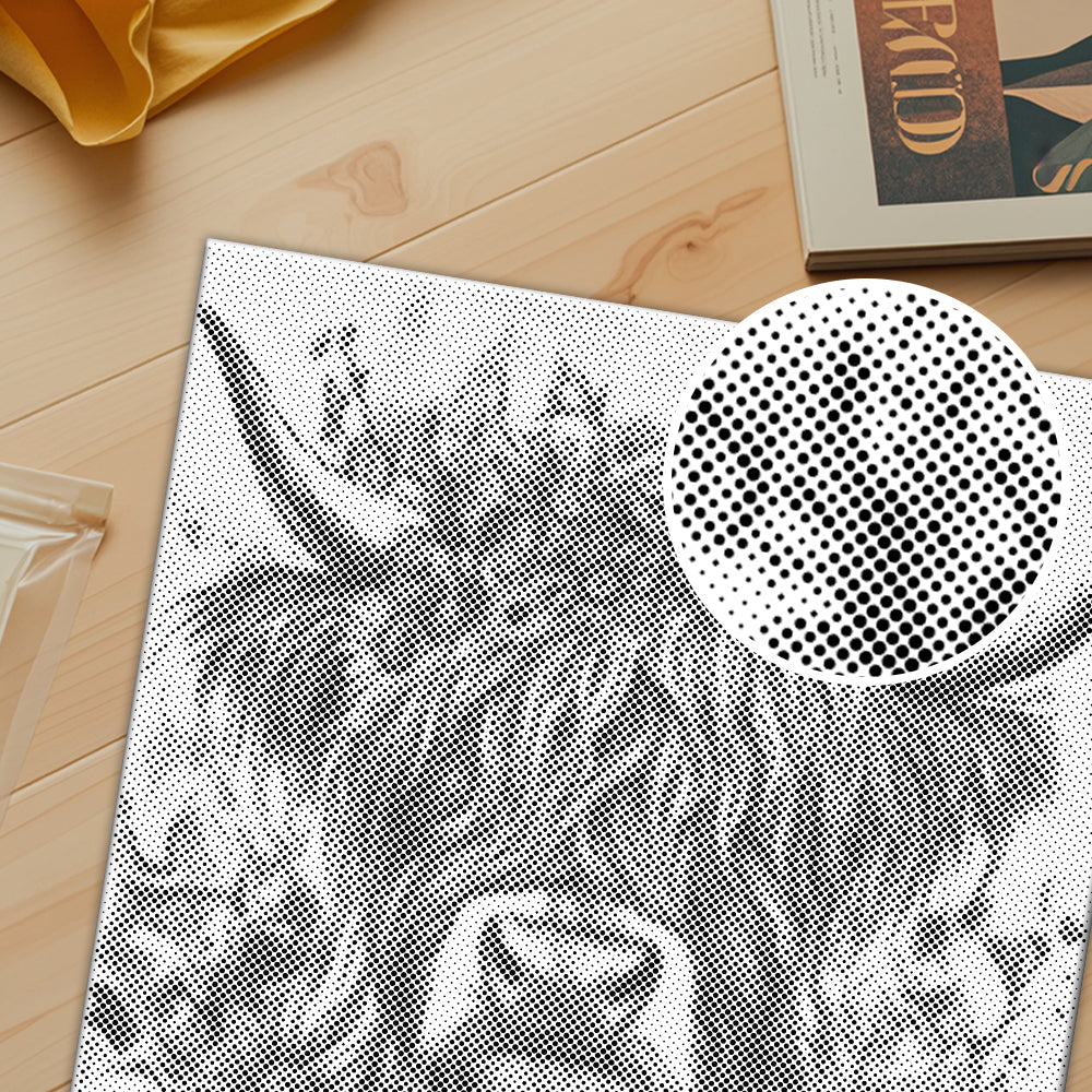 Highland Cattle - Dot Painting
