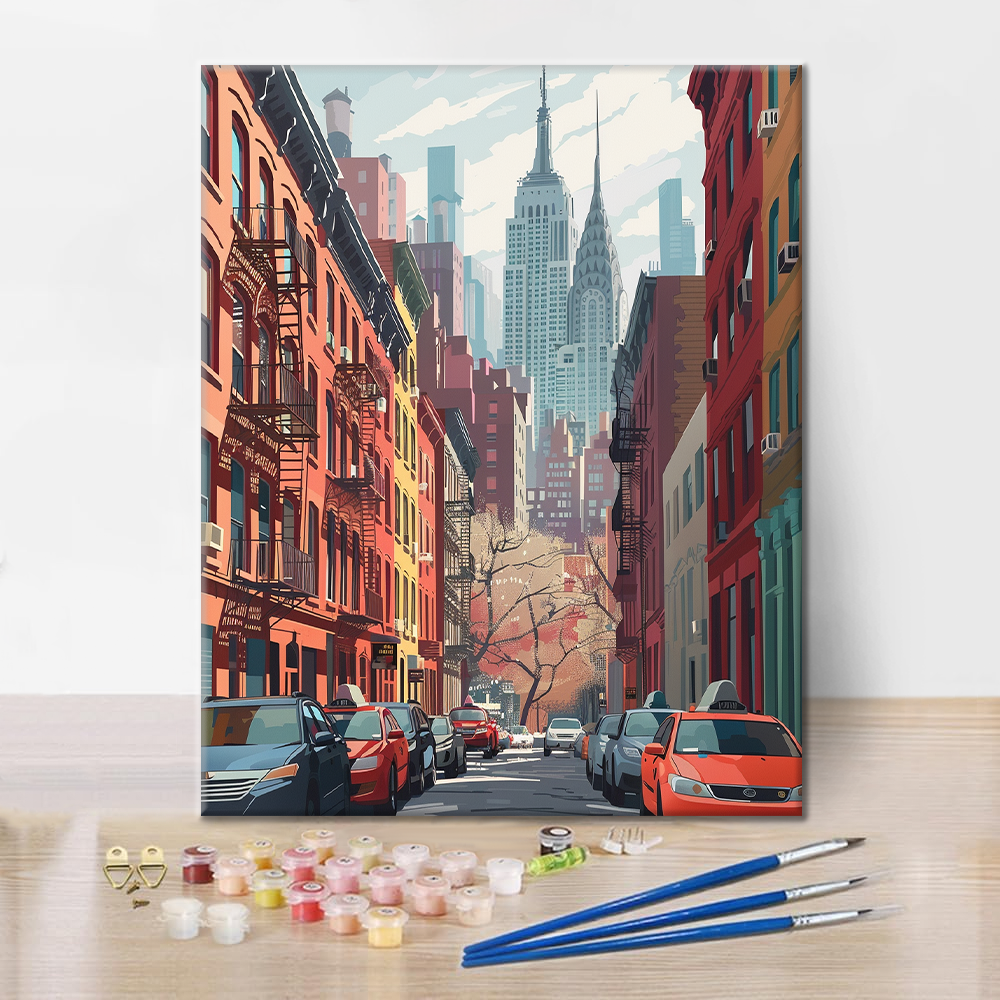 New York - Paint by Numbers