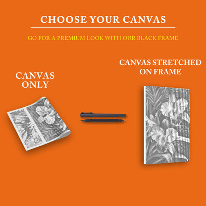 Pink Orchid - Dot Painting