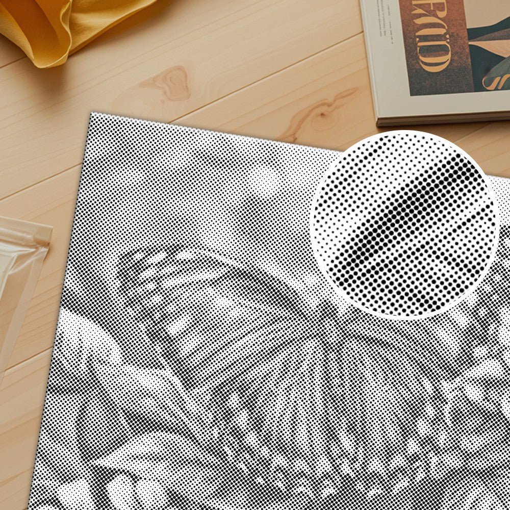 Blue Butterfly - Dot Painting