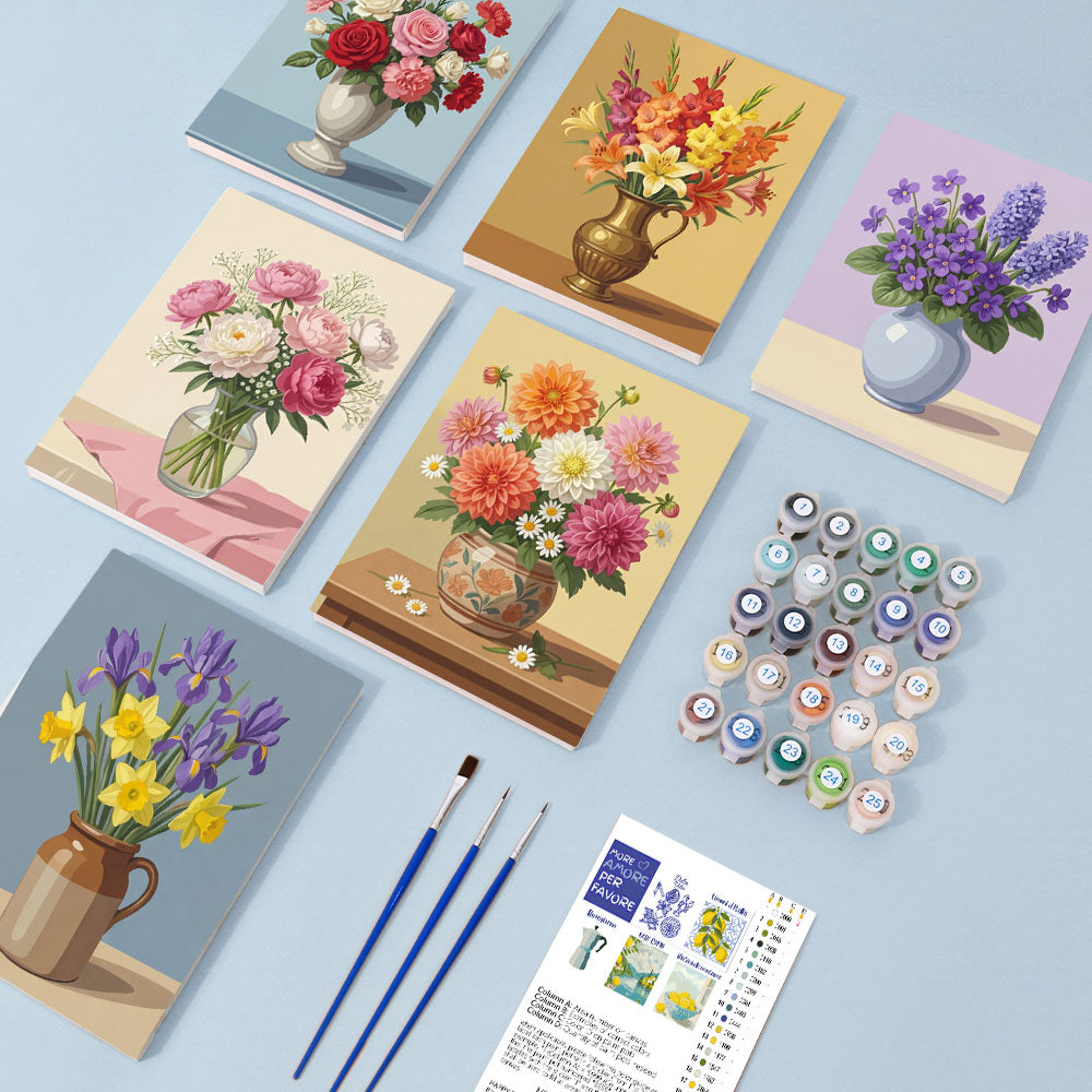 Flowers in Vases