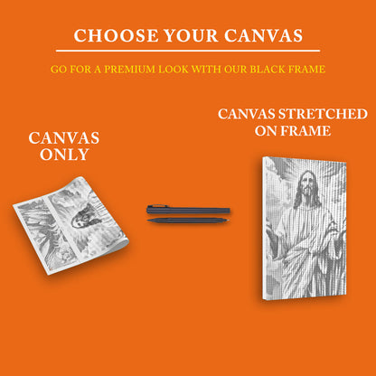 Divine Light - Dot Painting