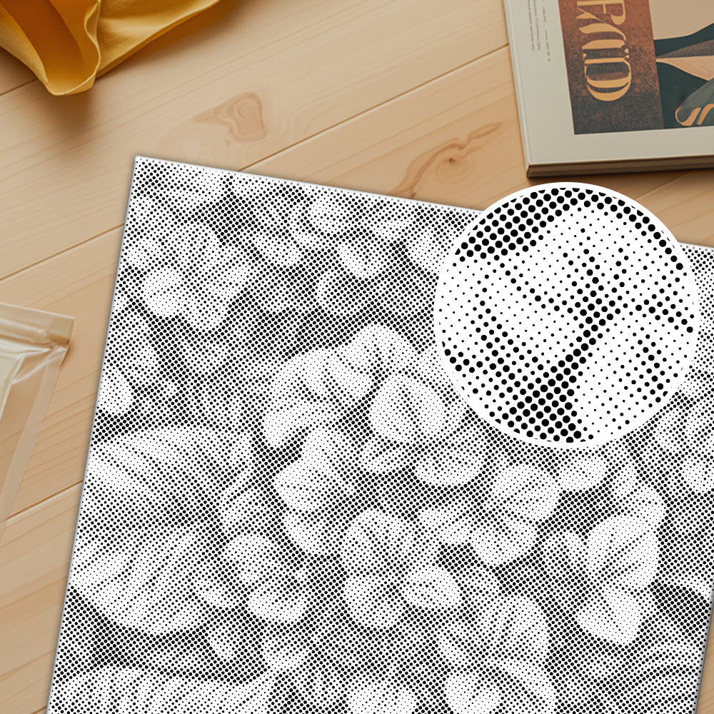 Hydrangeas in Groups - Dot Painting