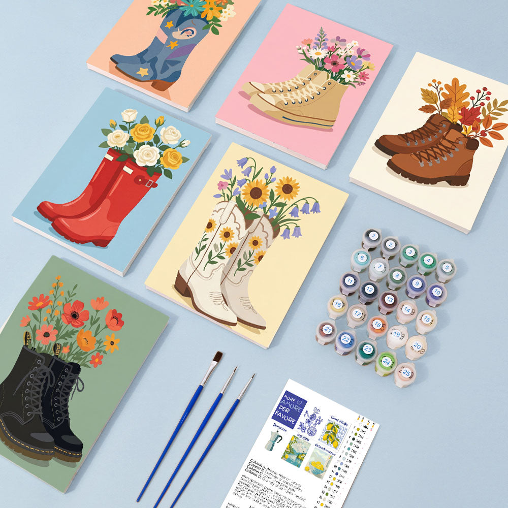 Flowers in Shoes