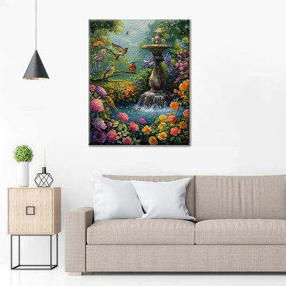 Cheerful Garden - Paint by Numbers
