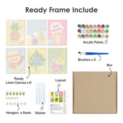 Sweet Summer (Set of 6)