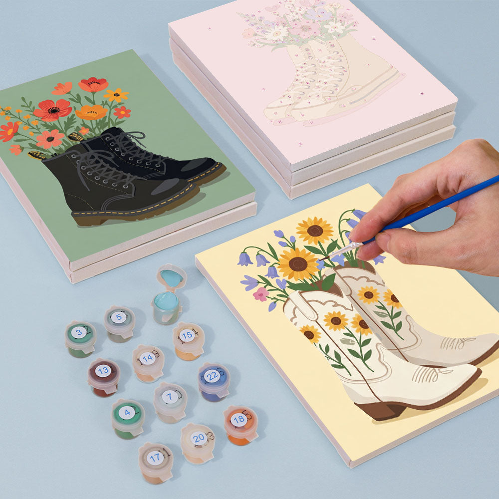 Flowers in Shoes