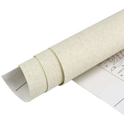 Winter Christmas Village - Paint by Numbers