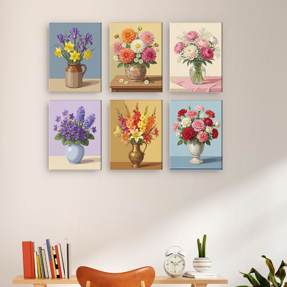 Flowers in Vases