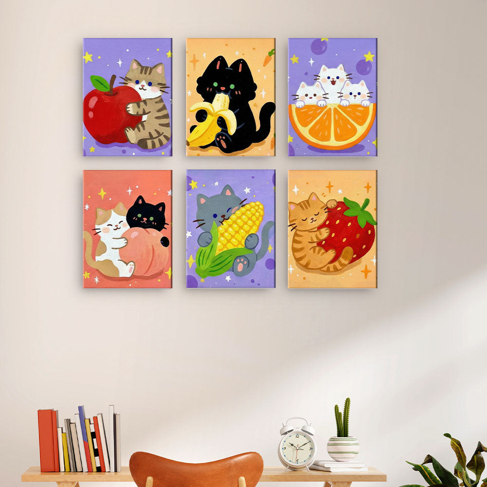Kittens and Fruits