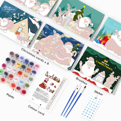 Christmas card IV (Set of 6)