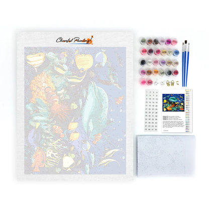 Ocean Underwater World - Paint by Numbers