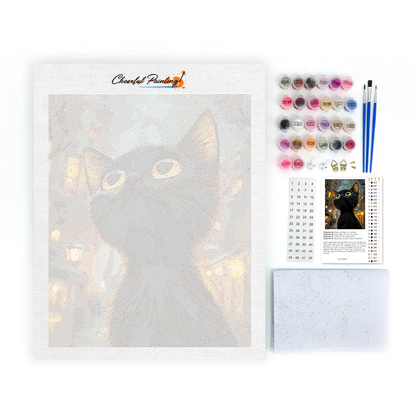 Black Cat - Paint by Numbers