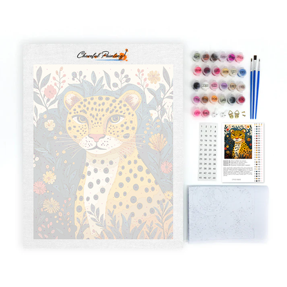 Jungle Leopard - Paint by Numbers
