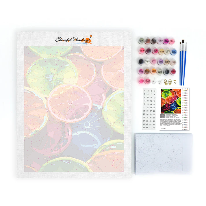 Dynamic Refreshment - Paint by Numbers