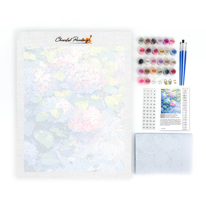 White Light Flower - Paint by Numbers
