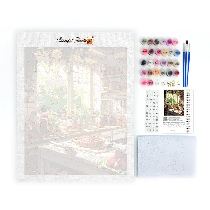 Dessert Kitchen - Paint by Numbers