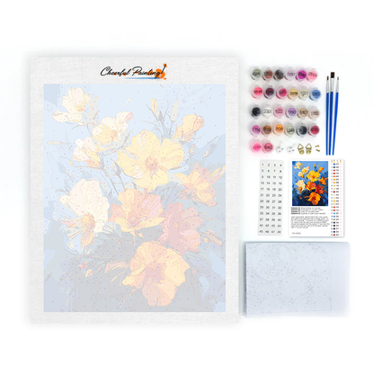 Delighrful Flowers - Paint by Numbers