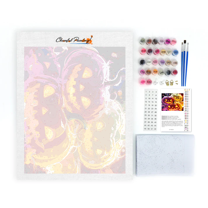 Jack Lantern - Paint by Numbers