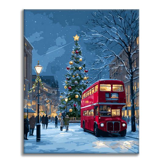 Christmas Ride - Paint by Numbers