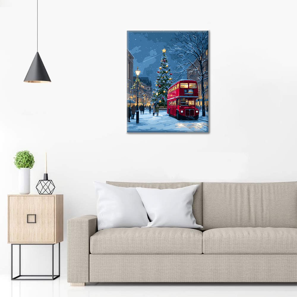 Christmas Ride - Paint by Numbers