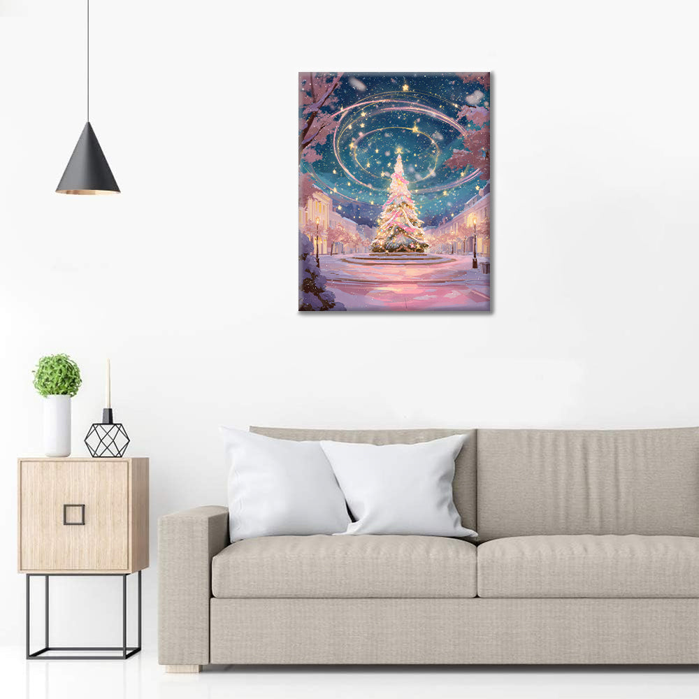 Magic Christmas Tree - Paint by Numbers