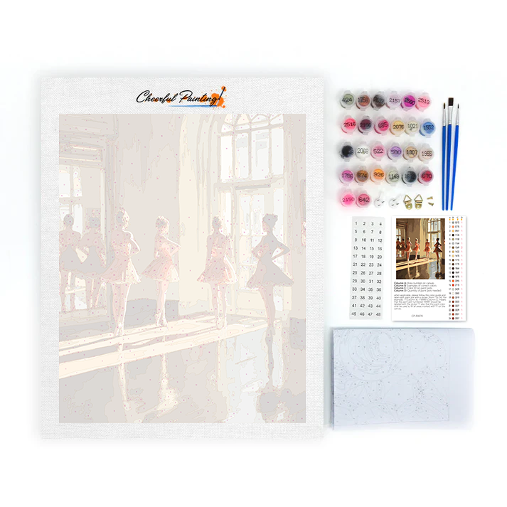 Ballet Dancers - Paint by Numbers