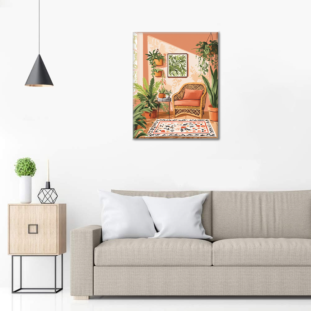 Botanical Nook - Paint by Numbers