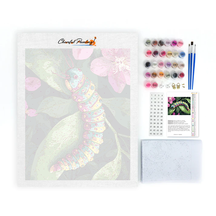 Caterpillar - Paint by Numbers
