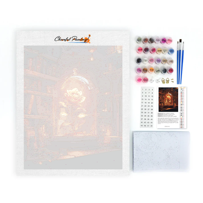 Enchanted Rose - Paint by Numbers
