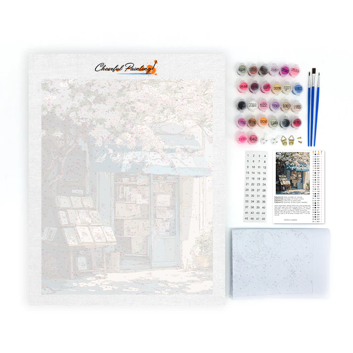 Blooming Art Nook - Paint by Numbers