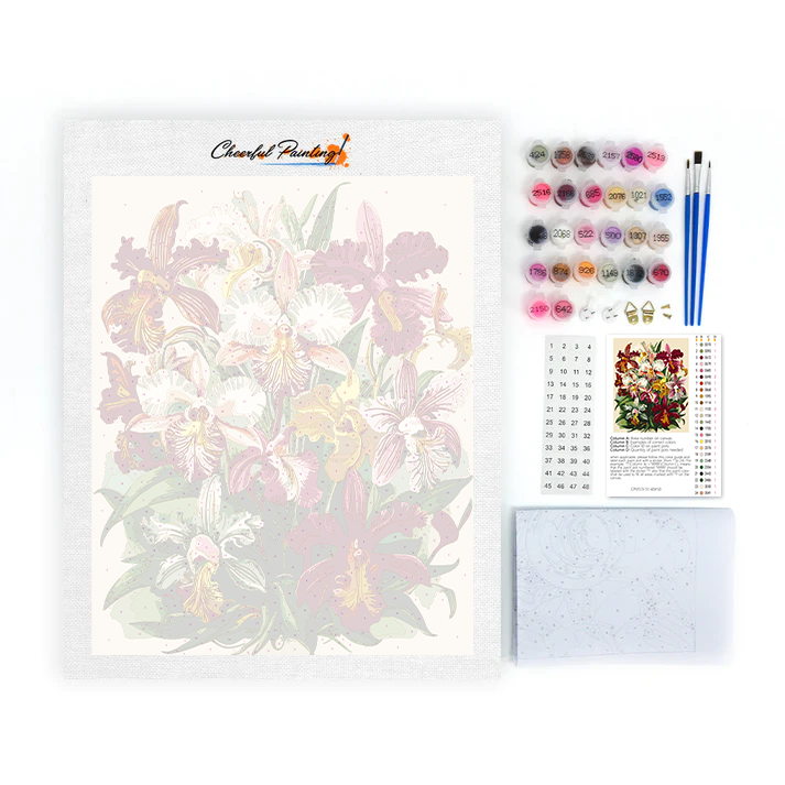 Orchidee Regali - Paint by Numbers