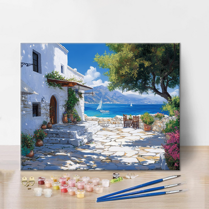 Seaside Retreat - Paint by Numbers
