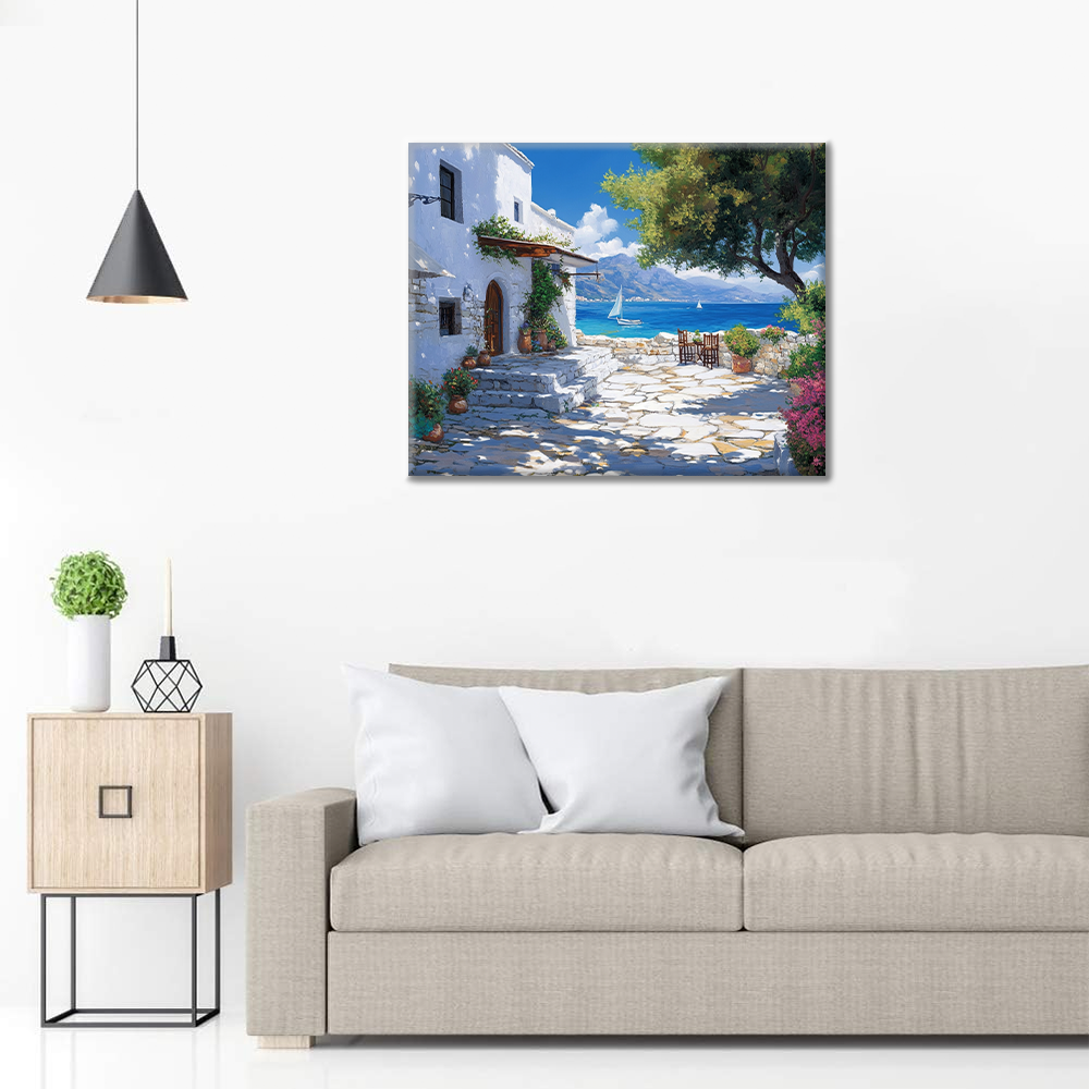 Seaside Retreat - Paint by Numbers