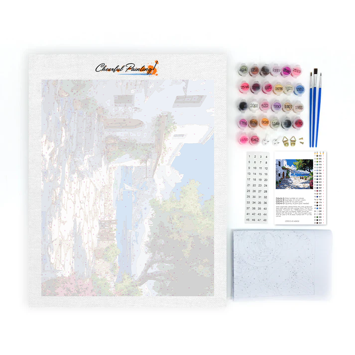 Seaside Retreat - Paint by Numbers