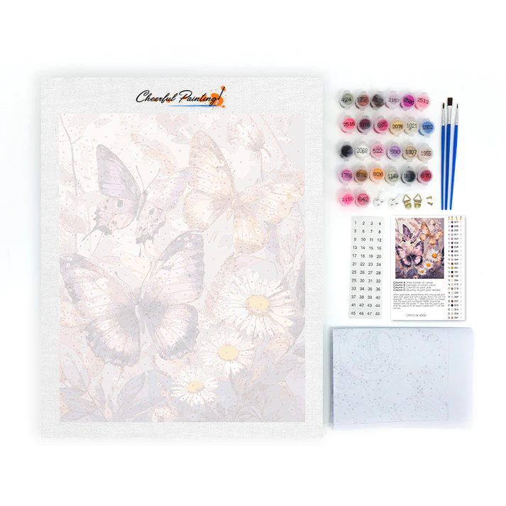 Serenity Wings - Paint by Numbers