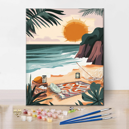 Spiaggia Segreta - Paint by Numbers