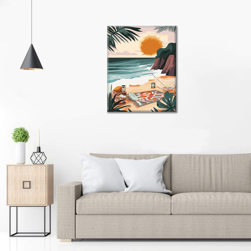 Spiaggia Segreta - Paint by Numbers