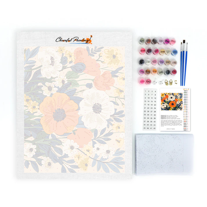 Tangerine Garden - Paint by Numbers