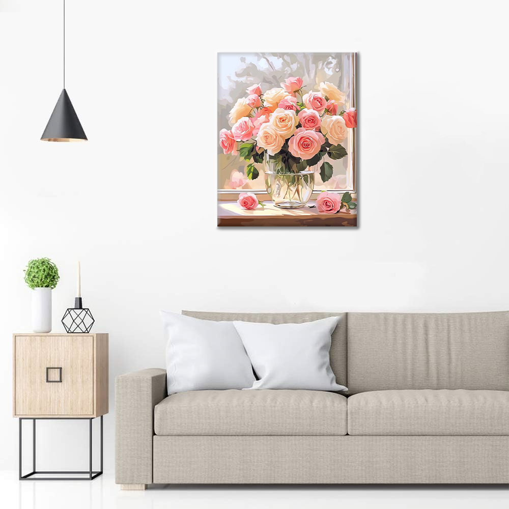 Tender Bloom - Paint by Numbers
