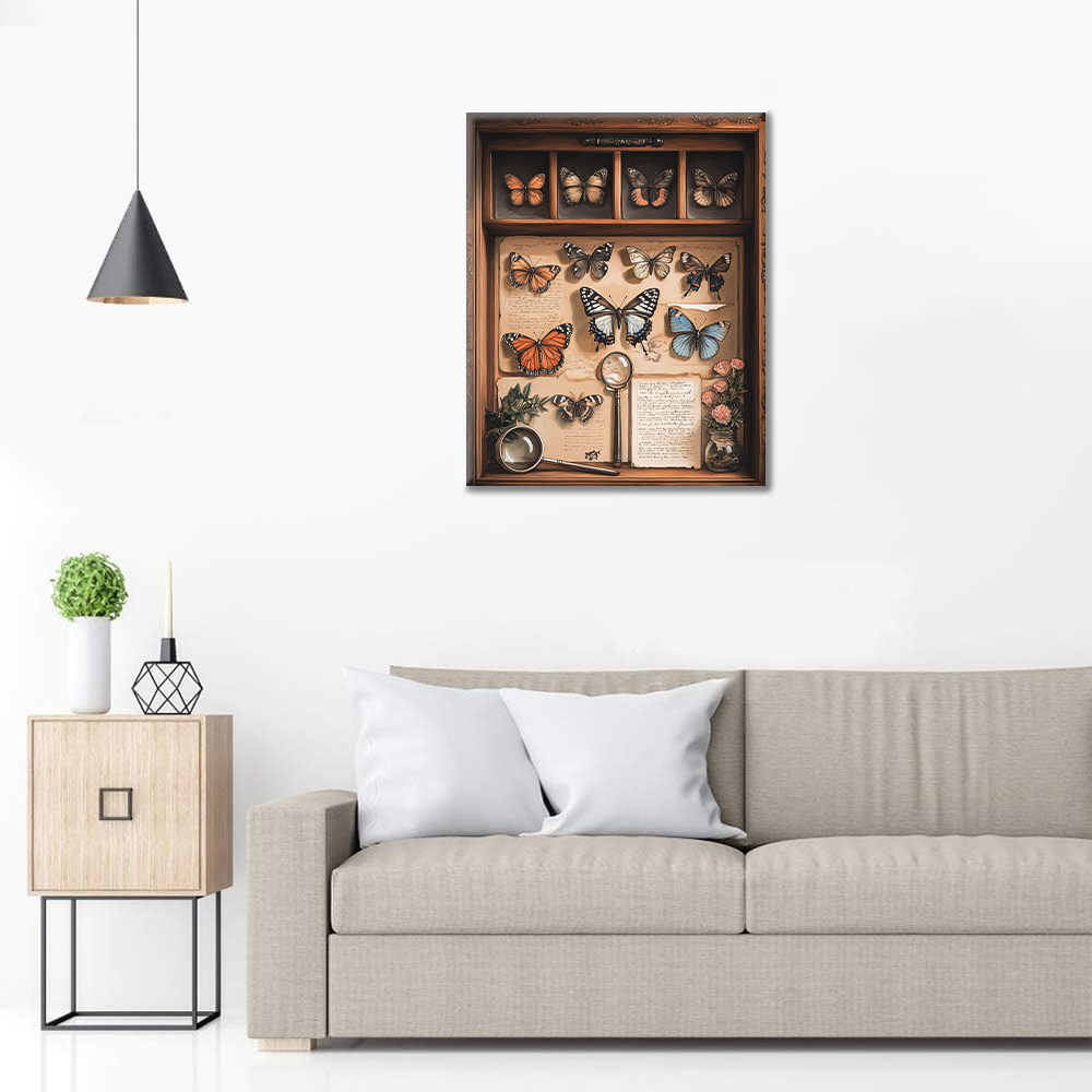 The Butterfly Curator - Paint by Numbers