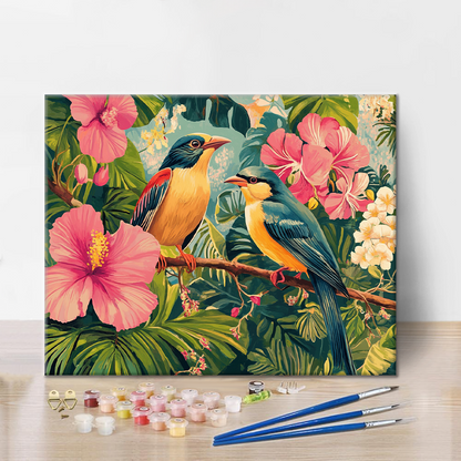 Tropical Paradise - Paint by Numbers